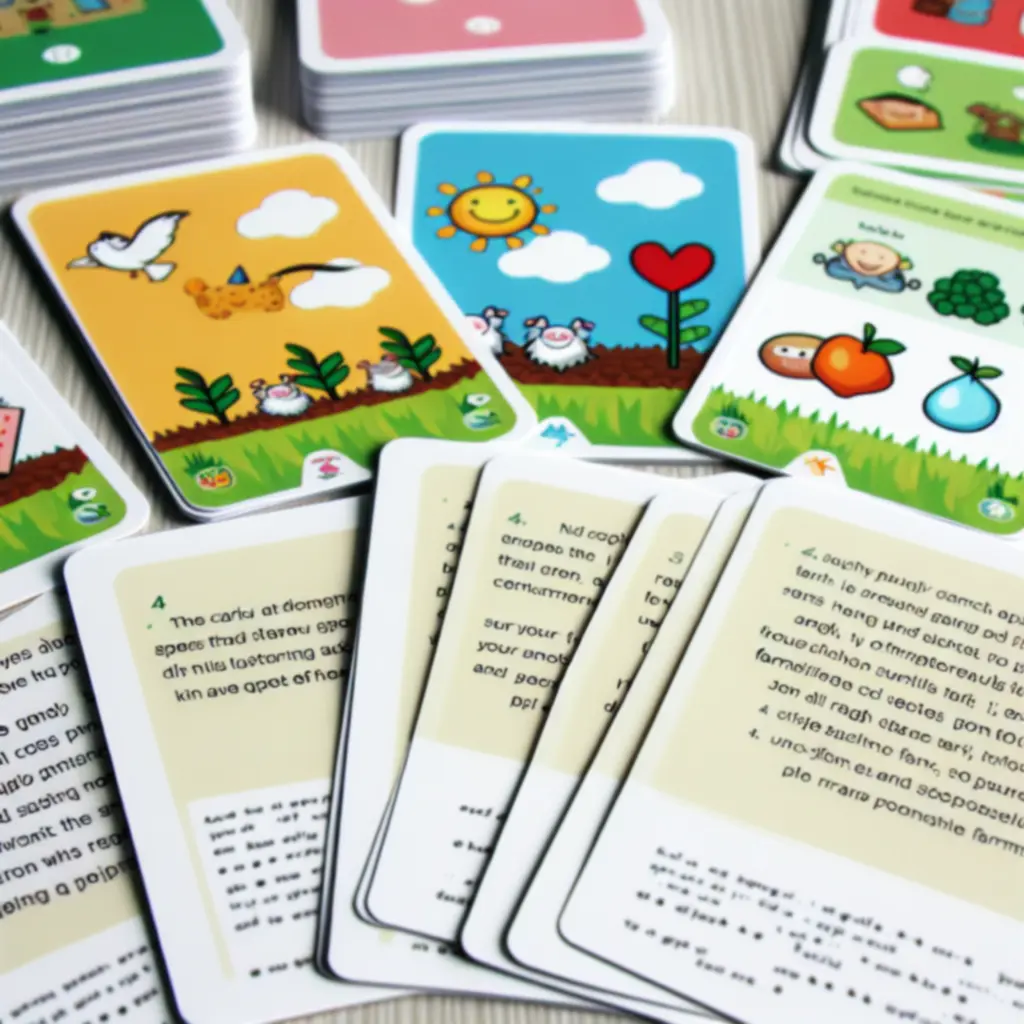 Przykładowe karty i notatki z poradnika startowego