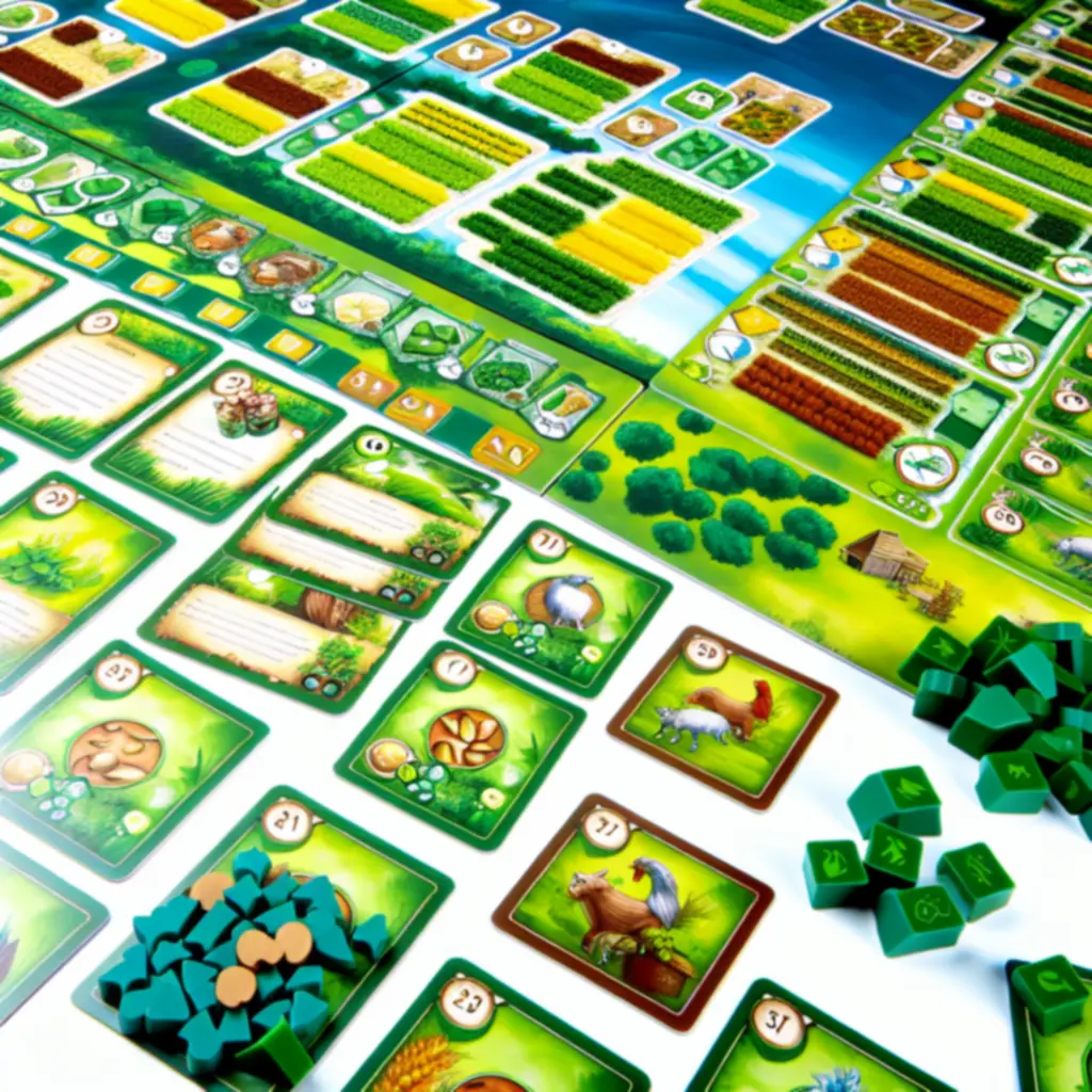 Dodatek Zielone Pola z nowymi kafelkami i kartami