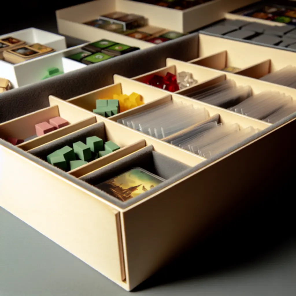 Organizery i insert do pudełka